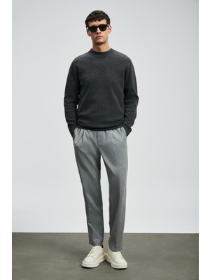 Lufian Ronald Smart Erkek Chino Pantolon Comfort Fit Lacivert