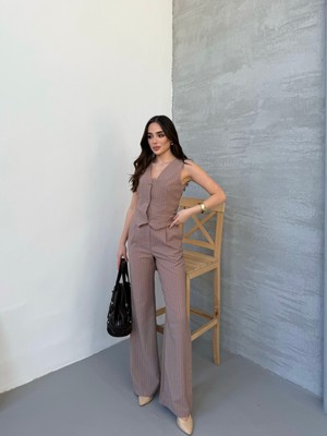 New Station New Statıon Yelek Pantolon Dokuma Takım