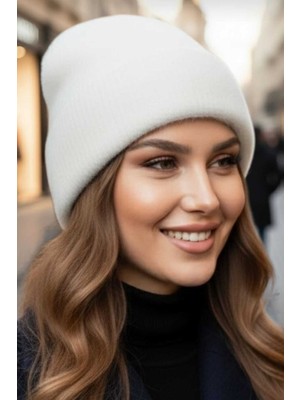 Tezzgelsin Kadın Tüylü Soft Bere Tüylü Bere