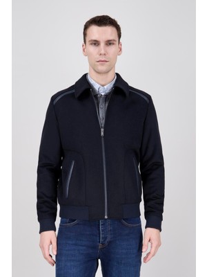 Paco Romano Erkek Lacivert Kaşe Mont