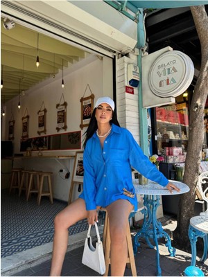 New Station New Statıon Kemer Detay Gömlek