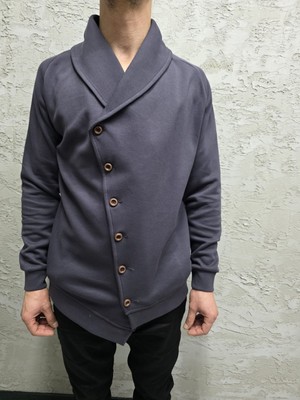 Quits Kids Asimetrik Kesim Düğmeli Şal Yaka Hırka