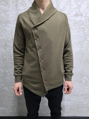 Quits Kids Asimetrik Kesim Düğmeli Şal Yaka Hırka