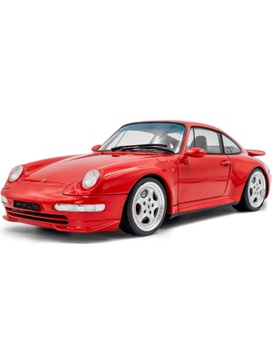 Solido S1810104 1/18 Porsche 911 (993) Carrera Rs – Indıschrot – 1997