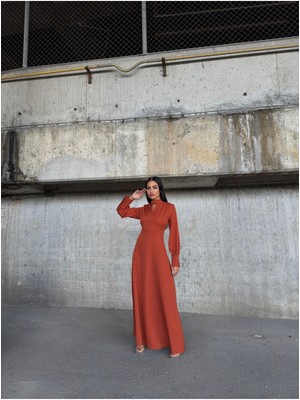 New Station New Statıon Ithal Atlas Maxi Elbise