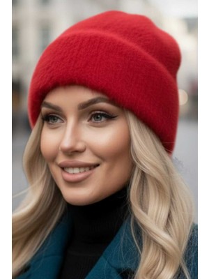 Tezzgelsin Kadın Tüylü Soft Bere Tüylü Bere