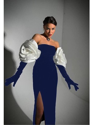 New Station Remoda Gül Detay Elbise