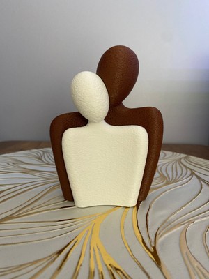 Günyan Store Dekoratif Aile Temalı Sevgili Çift Biblo