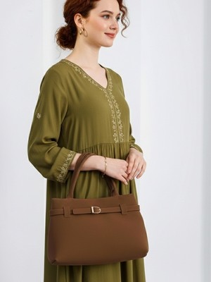 Romy Süet Omuz Çantası