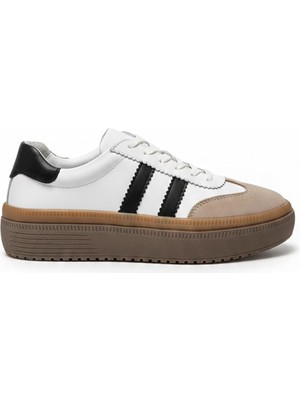 Ustalar Ayakkabı Beyaz Kadın Hakiki Deri Spor Ayakkabı 628.5754