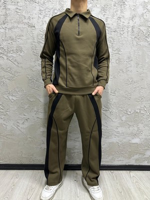 Quits Kids Yarım Pat Fermuarlı Eşofman Takımı