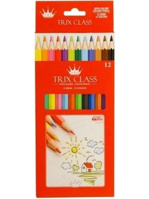 Marka Trix Class 12LI Boya Kalemi T-10