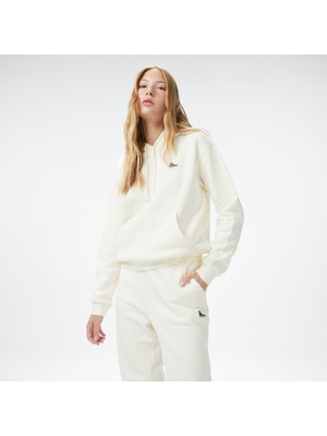 Converse Baskılı Kadın Krem Sweatshirt