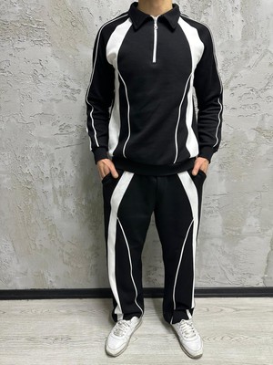 Quits Kids Yarım Pat Fermuarlı Eşofman Takımı