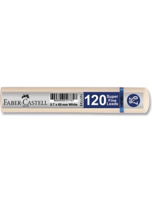 Marka Faber Castell 0.7 Beyaz Tüp Uç 2b 60MM 120LI