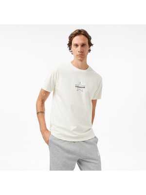 Converse Erkek Krem T-Shirt
