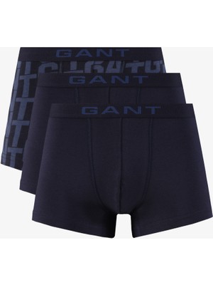 Gant Erkek Lacivert Standart Fit  Boxer