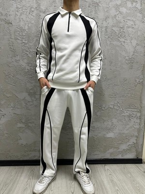 Quits Kids Yarım Pat Fermuarlı Eşofman Takımı