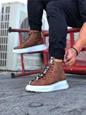 Elma Shop Taba Casual Erkek Yarım Bilek Bot