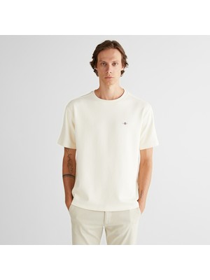 Gant Jacquard C-Neck T-Shirt