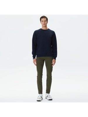 Nautica Erkek Lacivert Standart Fit Jakarlı Sweatshirt