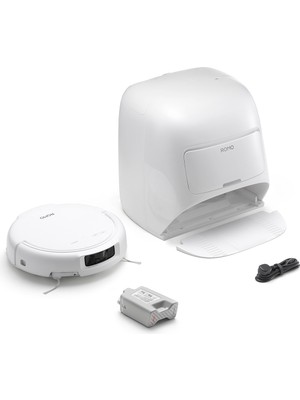 DJI Djı Romo S [robot Süpürge, 25.000 Pa Emiş Gücü, Drone Seviyesi Engel Algılama, Iki Robot Kolu, 200 Gün Bakım Gerektirmeyen Çalışma, Otomatik Paspas Pedli Temizleme ve Kurutma Özelliğine Sahip Mop]