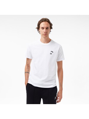 Converse Baskılı Erkek Beyaz T-Shirt