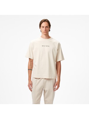 United4 Unıted4 Erkek Taş T-Shirt
