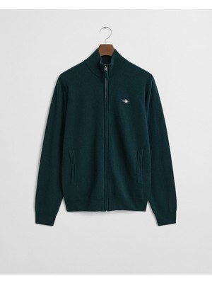 Gant Erkek Yeşil Regular Fit  Yün Hırka