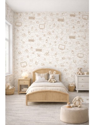 Zimmer Zımmer 12542 Looney Tunes 5m2 Duvar Kağıdı