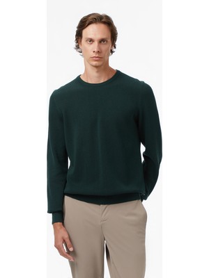 Nautica Erkek Yeşil Classic Fit Kazak