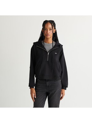 Gant Archive Shield Logo Half Zip Sweatshirt