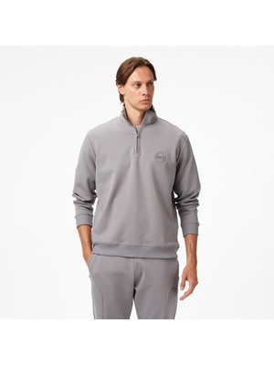 United4 Unıted4 Classic Erkek Gri Sweatshirt