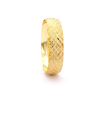 ferizz altın kaplama baklava model 1.5 cm  bilezik blz-3132