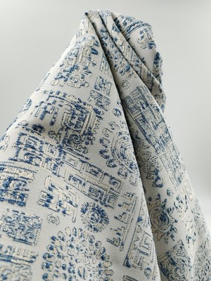 Ünsal Tekstil Etnik Desen Brokar Kumaş