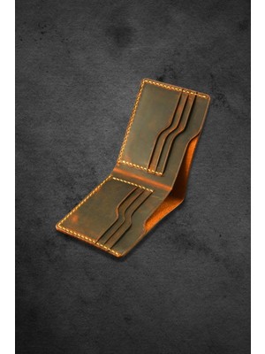 Kalkan Deri Lidya Taba Klasik Deri Cüzdan