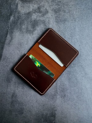 Kalkan Deri Italyan Minimal Deri Kartlık (Tarçın)