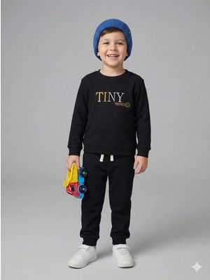 tinytrends Original Nakışlı %100 Pamuk Alt Üst Bebek Takımı