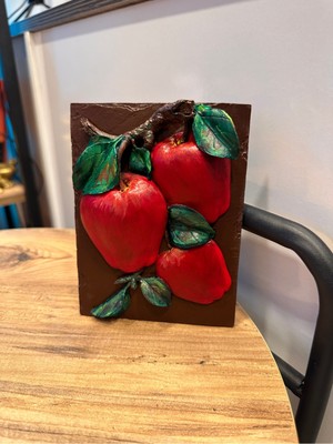 İki Cadı Tasarım Elma Pano