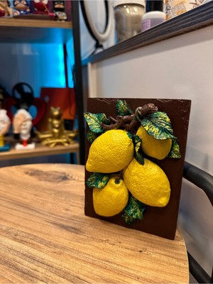 İki Cadı Tasarım Limon Pano