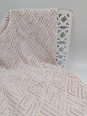 Ünsal Tekstil Geometrik Desen Brokar Kumaş