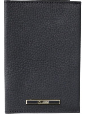 Guard Siyah Pasaport Kılıfı