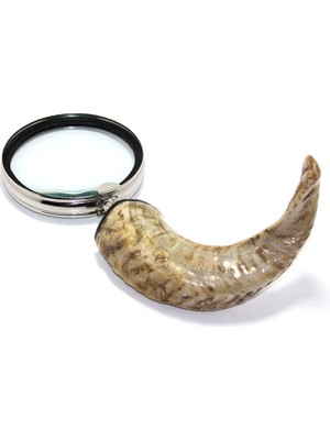 Ttt Pirinç Boynuz Saplı Büyüteç Model 1