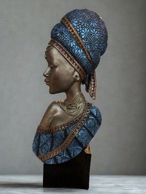 İki Cadı Tasarım Etnik Desenli Tasarım Polyester Kadın Obje