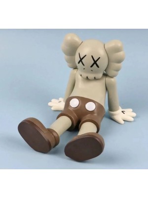 İki Cadı Tasarım Oturan Kaws Figür, Biblo, Dekoratif Obje