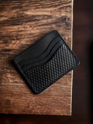 Kalkan Deri Milano Plus Hakiki Deri Minimal Kartlık Hasır Desen (7 Bölme)