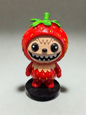 İki Cadı Tasarım Lbb Biblo, Dekoratif Polyester Obje - 18CM - Kırmızı