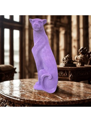 İki Cadı Tasarım Dokulu Leopar, Şık ve Dekoratif Obje, Dekorasyon Ürünü