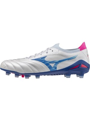 Mizuno Morelia Neo 4 Beta Japan Erkek Krampon Beyaz / Mavi