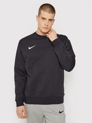 Nike Hoodie Fleece PARK20 Crew Siyah Şardonlu Erkek Sweatshirt